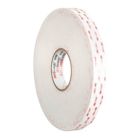 3M„¢ 4930 Double Sided VHB„¢ Acrylic Foam Tape 1/2 X 5 Yds. 25 Mil White